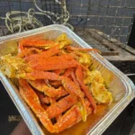 The King's Sauce over crab legs