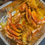 The King's Sauce over seafood