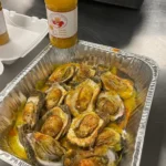 The King's Sauce over seafood